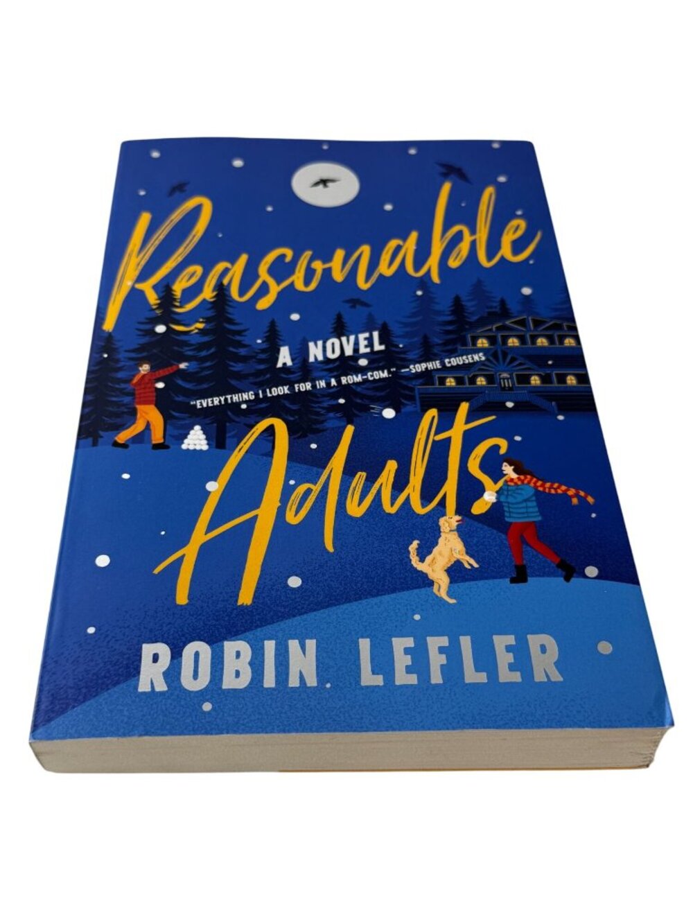 Reasonable Adults Robin Lefler Paperback Romance Fiction Novel